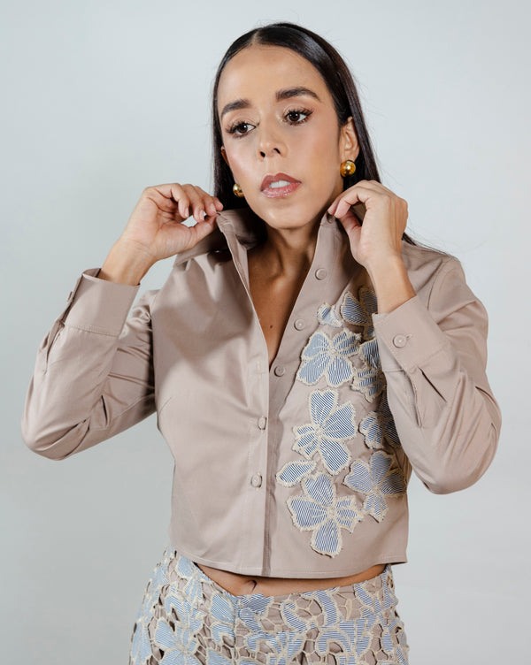 CAMISA CROP