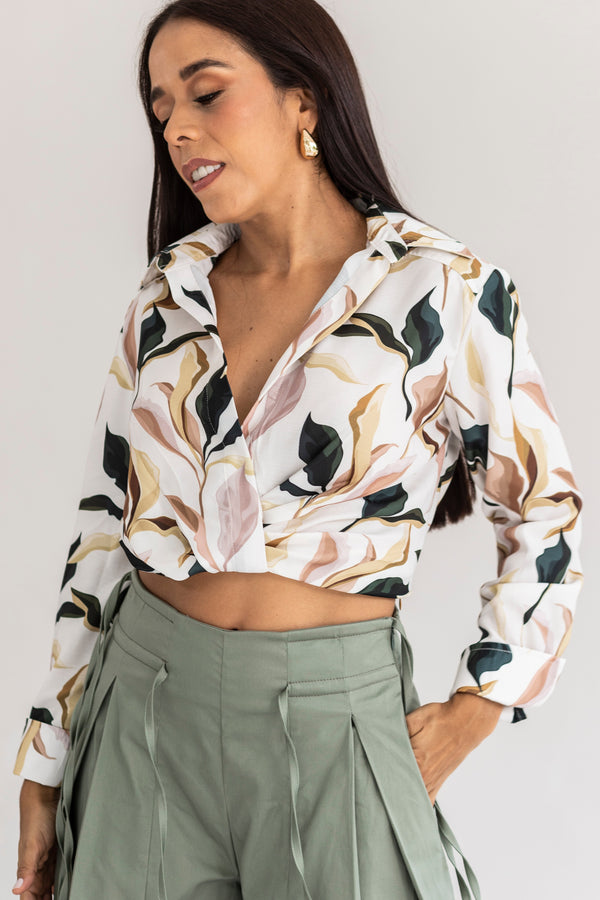 CAMISA CROP
