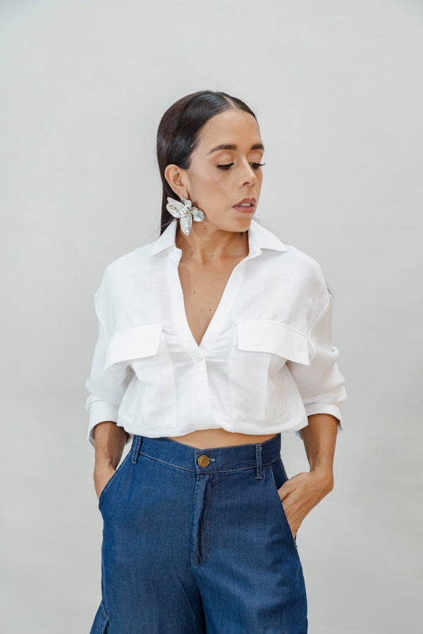 CAMISA CROP