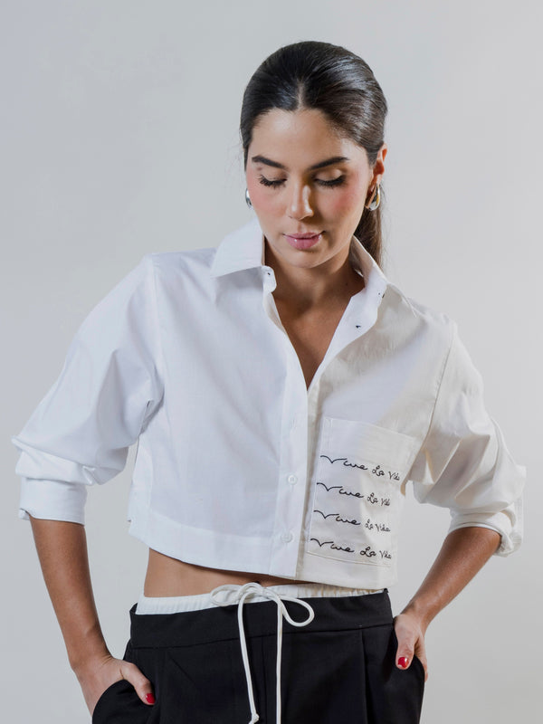 CAMISA CROP